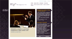 Desktop Screenshot of eozinmagazin.hu
